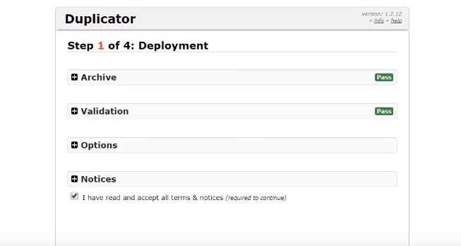 Migrate with Duplicator