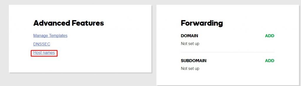 host name