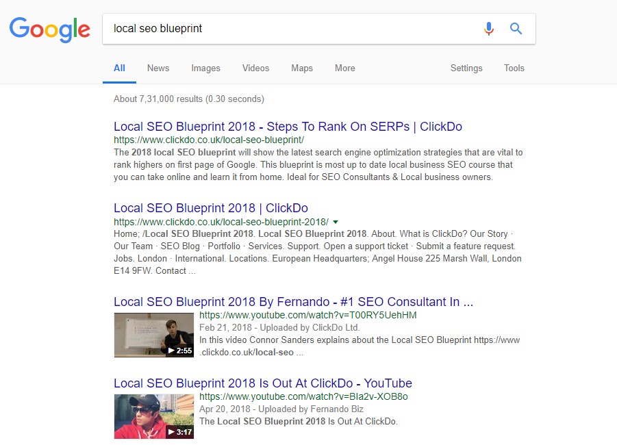 local seo blueprint