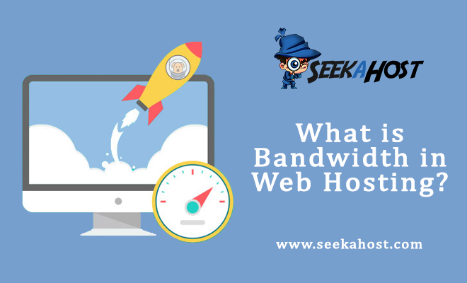 Bandwidth in terms of web hosting