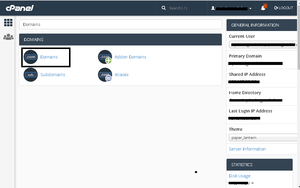 Domains page in cPanel - how to redirect from http to https