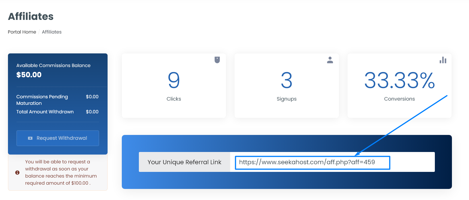 Referral Link - Affiliate