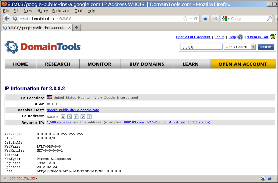 Whois - DomainTools  Start Here. Know Now.