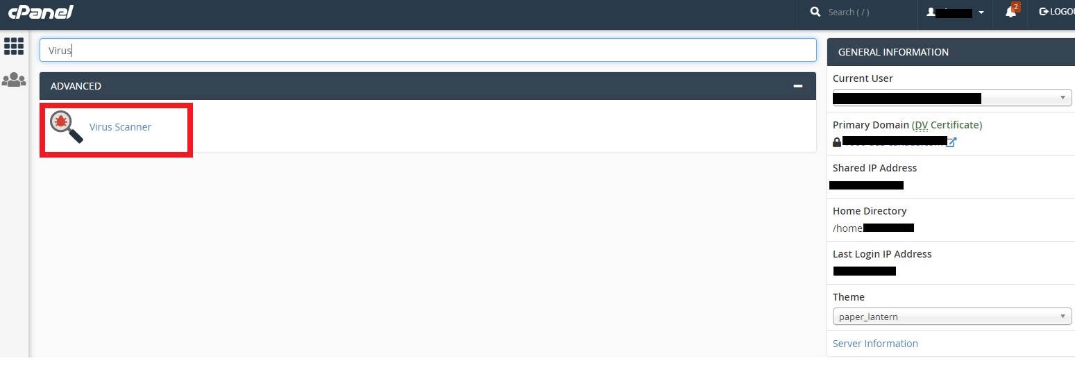 How to Use site Virus Scanner in cPanel? SeekaHost™