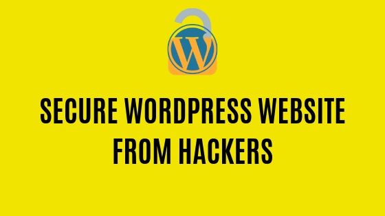 Secure WordPress Website