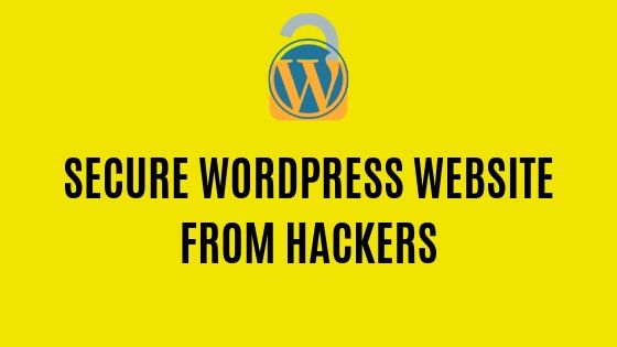Secure WordPress Website