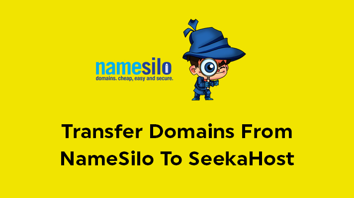 Transfer Domains From NameSilo To SeekaHost