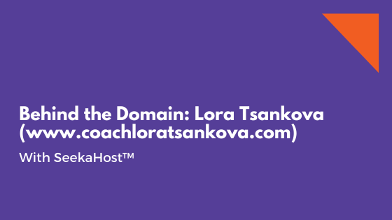 Lora Tsankova on behind the domain www.coachloratsankova.com | SeekaHost™