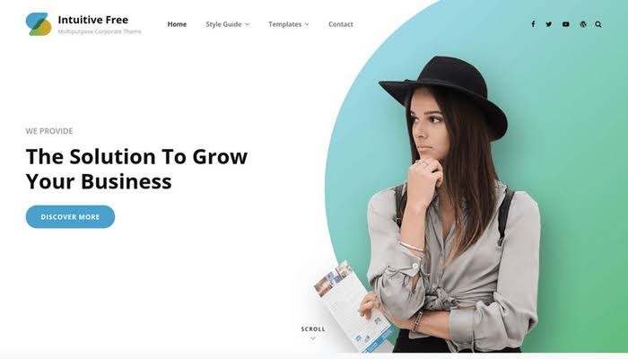 Intuitive Free WordPress Theme Intuitive Free WordPress Theme