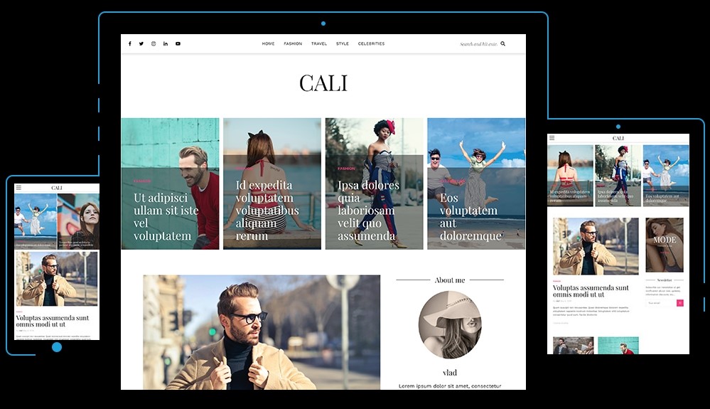 Cali Free WordPress Theme Cali Free WordPress Theme