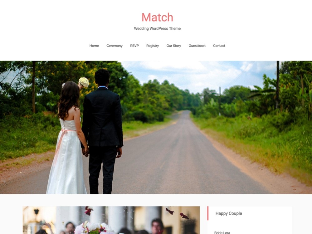 Match Wedding Theme Match Wedding Theme