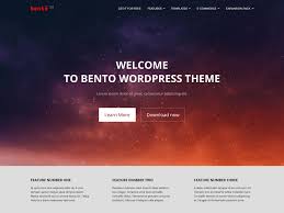 Bento Free WordPress Theme
