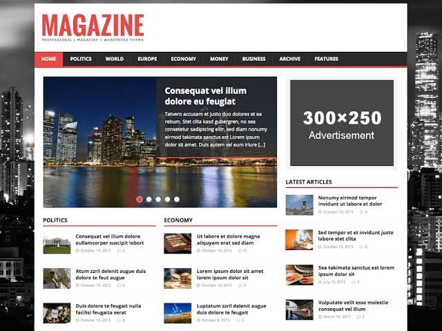 MH Magazine Lite - Free Theme