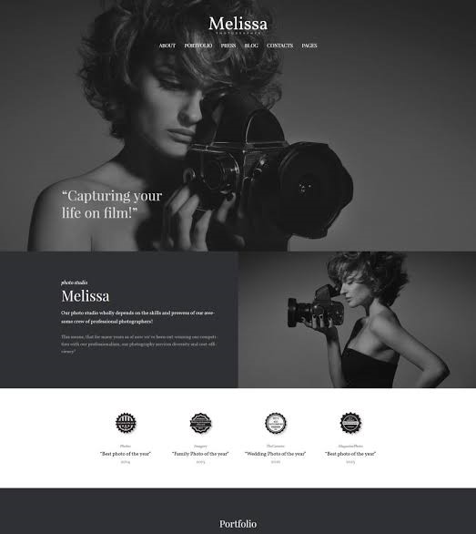 Melissa WordPress Theme