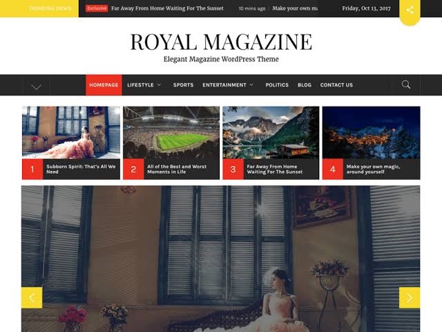 Royal Magazine WordPress Theme
