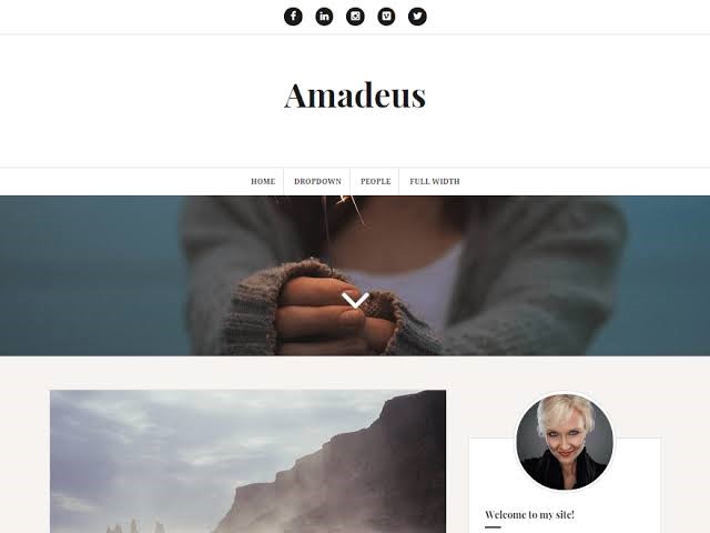 Amadeus Free WordPress Theme Amadeus Free WordPress Theme