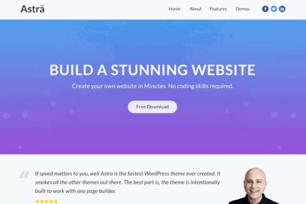 Astra WordPress Theme