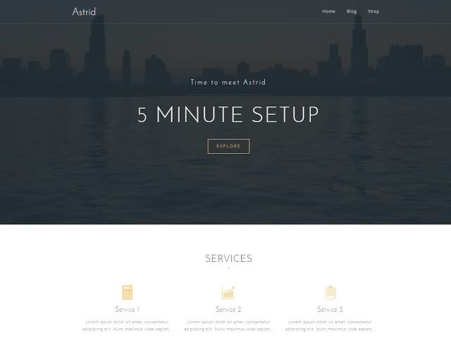 Astrid Free Theme Astrid Free Theme