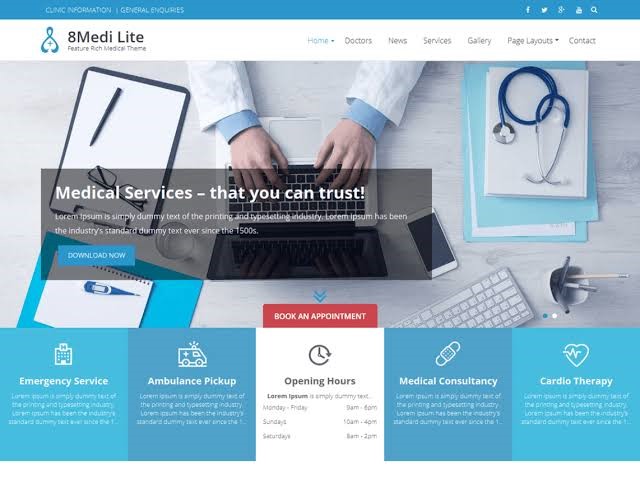 EightMedi Lite Ultimate Free Theme For WordPress EightMedi Lite Ultimate Free Theme For WordPress