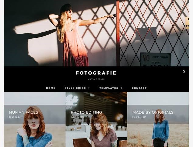 Fotography - Free Theme For WordPress Fotography - Free Theme For WordPress