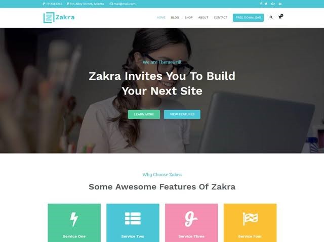 Free Wordpress Theme - Zakra Free Wordpress Theme - Zakra