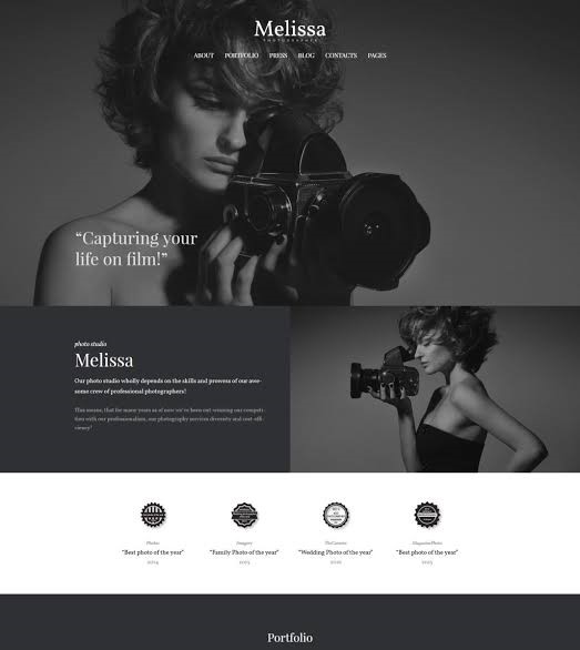 Melissa WordPress Theme Melissa WordPress Theme