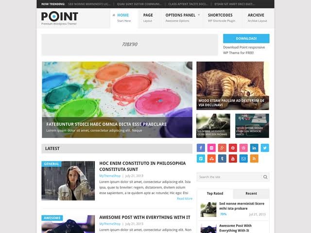 Point WordPress Theme Point WordPress Theme