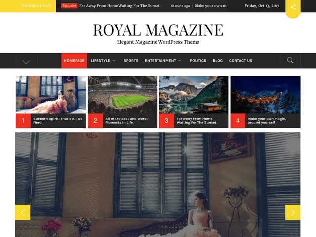 Royal Magazine WordPress Theme Royal Magazine WordPress Theme