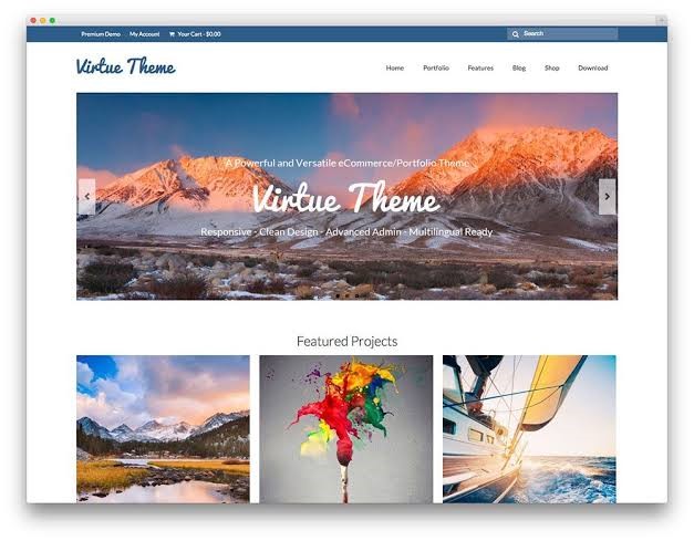 Virtue Theme Free For WordPress Virtue Theme Free For WordPress