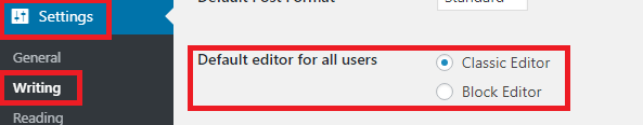 Default Editor
