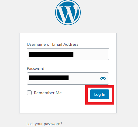WordPress Login