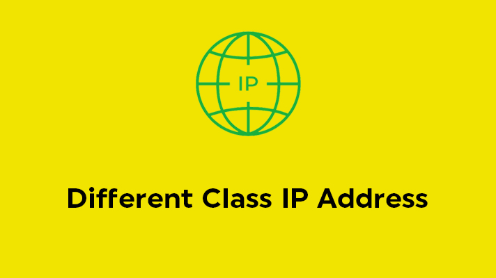 Different Class IP Address