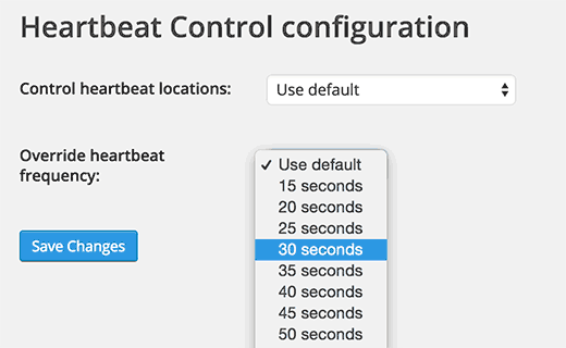 Heartbeat API Plugin frequency