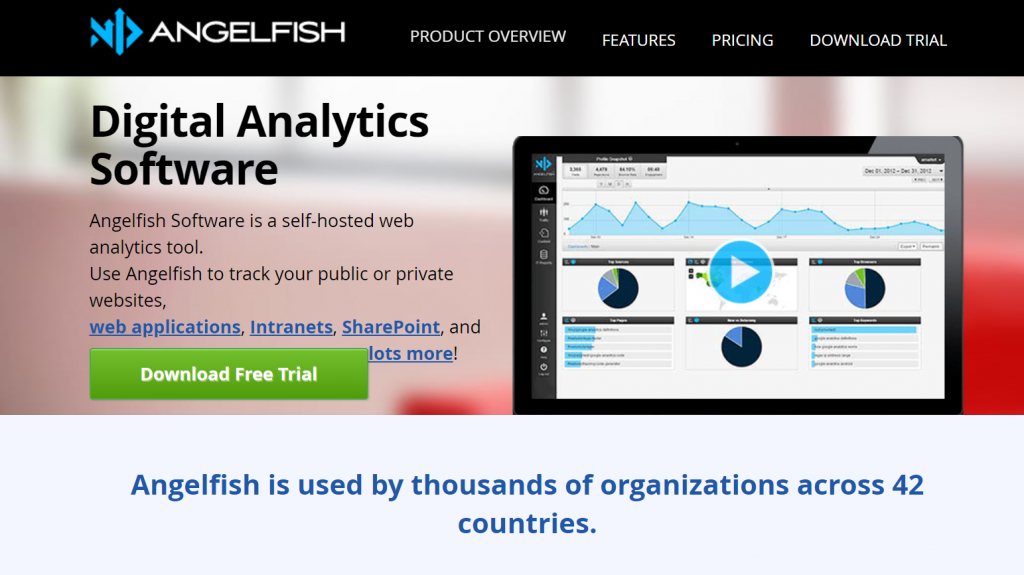 AngelFish web analytics tool