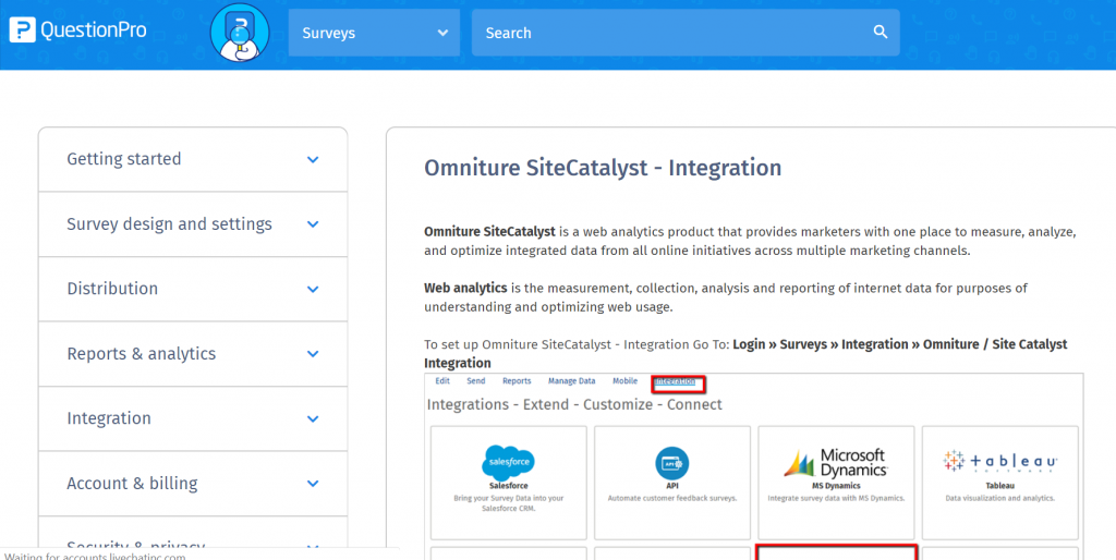 Omniture sitecatayst web analytics tool