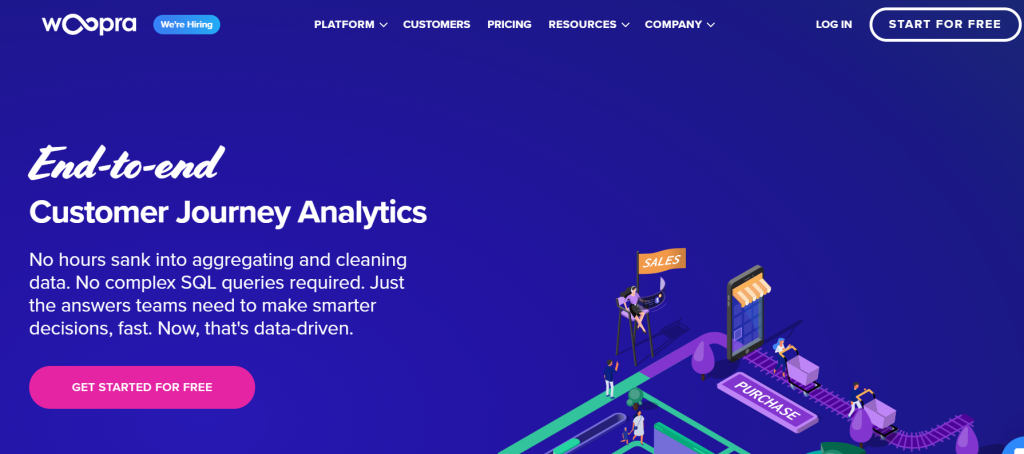 woopra web analytics tool