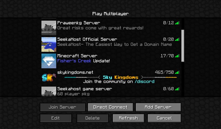 Joining-a-Minecraft-Java-Edition-Server | SeekaHost™