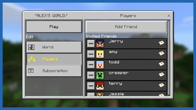 do you need minecraft realms to play with friends