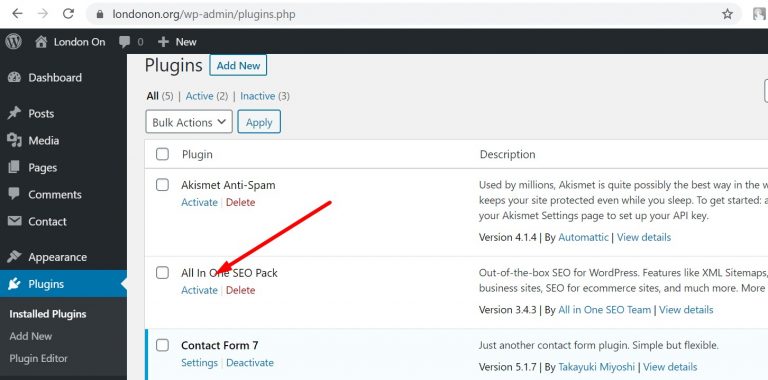 Activating-the-All-in-One-SEO-Plugin