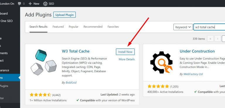 Installing-W3-Total-Cache-Plugin
