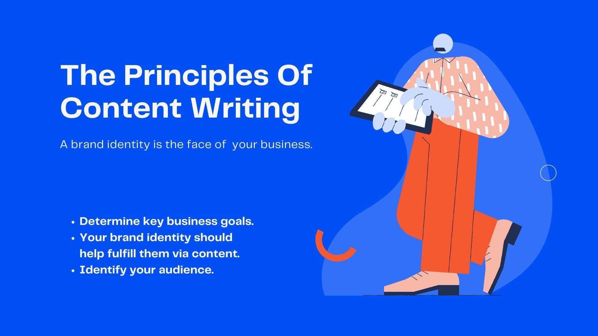 Principles of Content Writing Principles of Content Writing