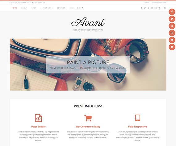 Avant theme