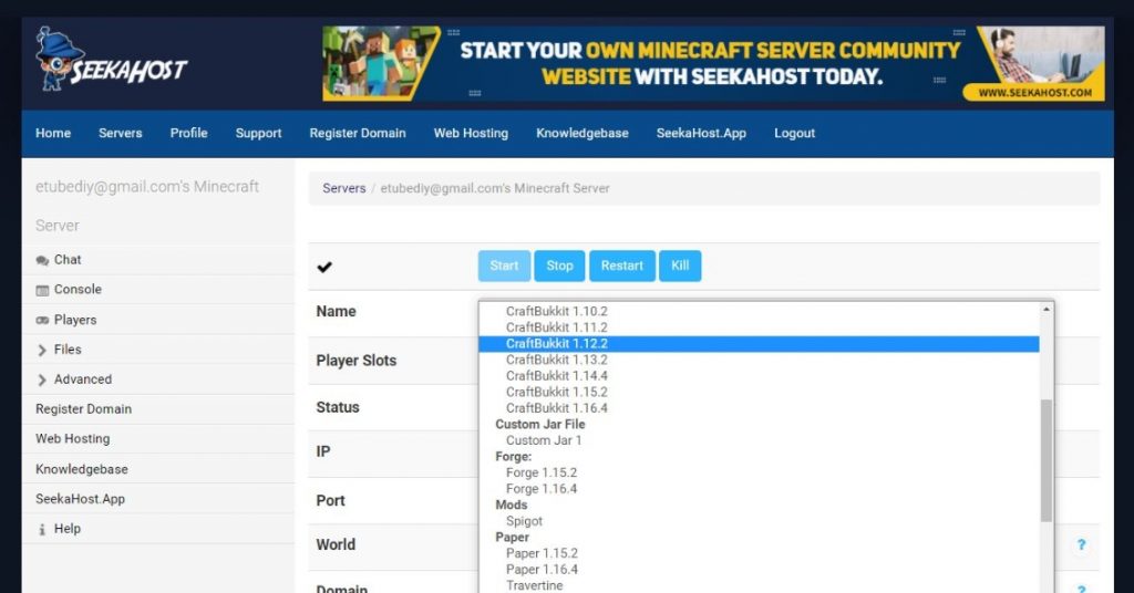 Minecraft Mod Manager | SeekaHost™