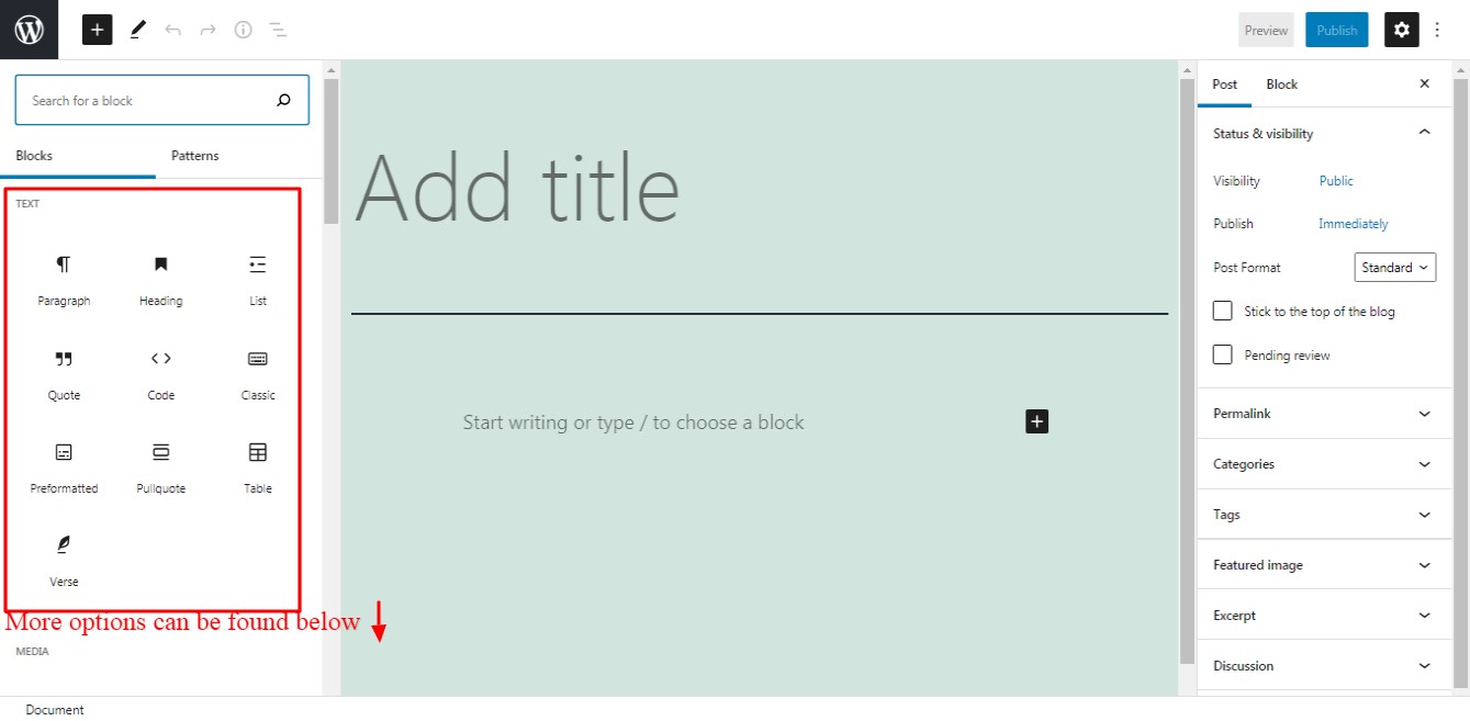 Switch to Gutenberg Switch-to-Gutenberg