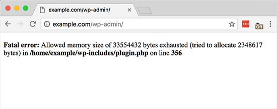 PHP memory limit error