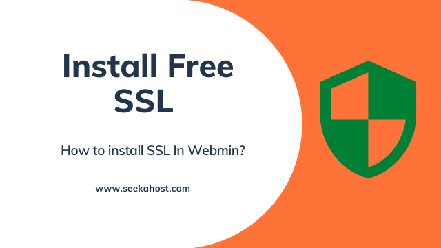 Install Free SSL in Webmin