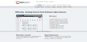 ISP Config Hosting Control Panel Software
