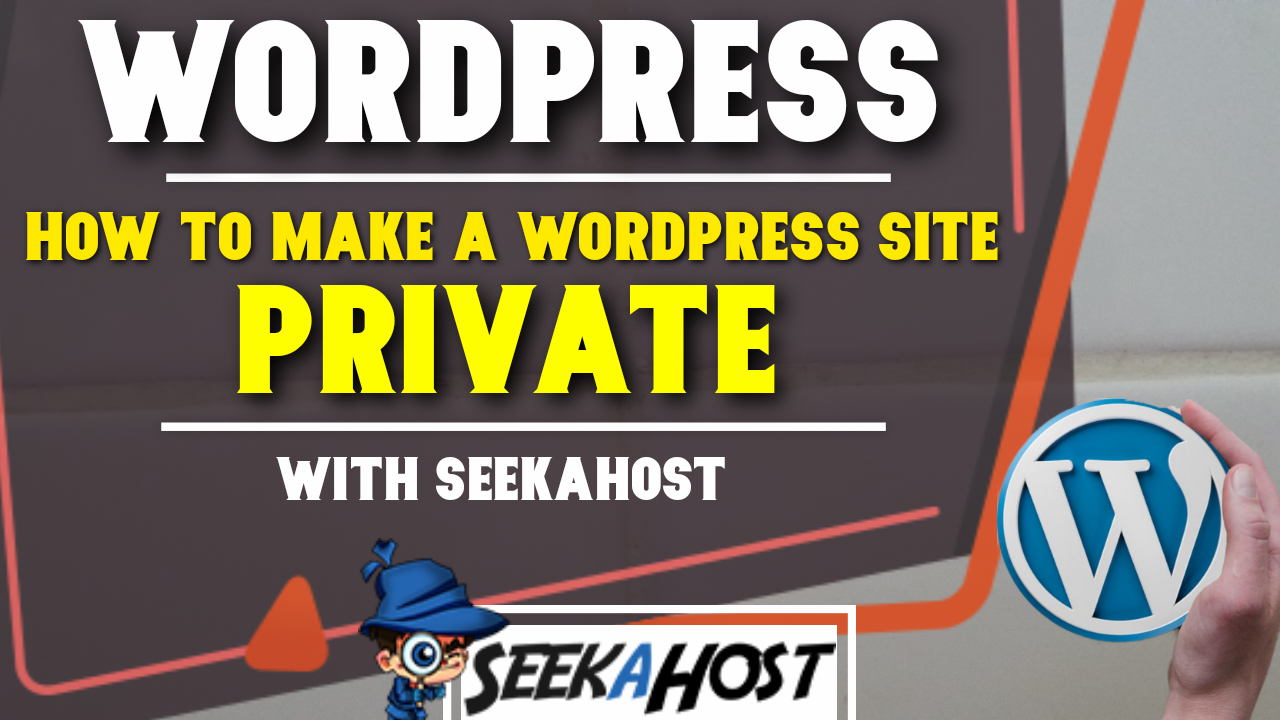 WordPress Site Private