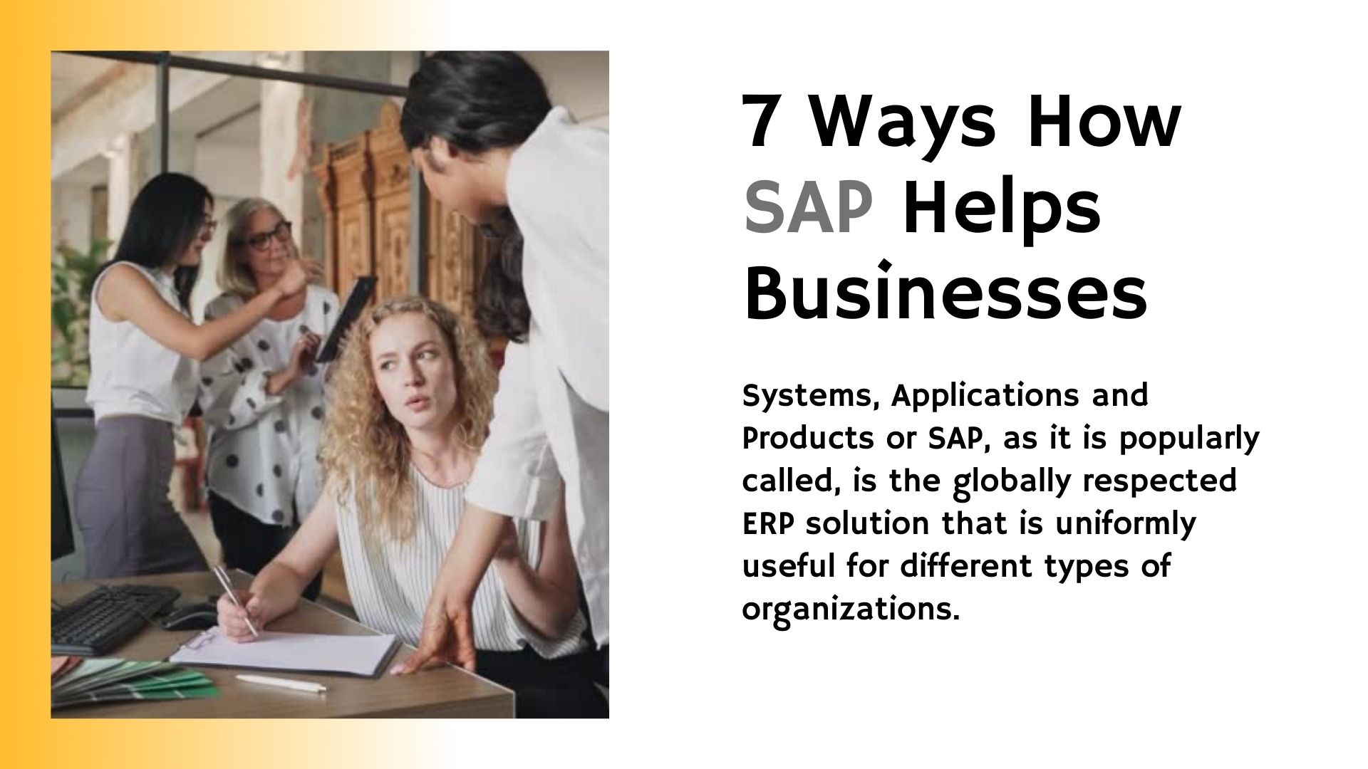 sap for business