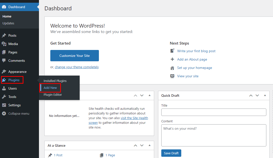 Add new plugin